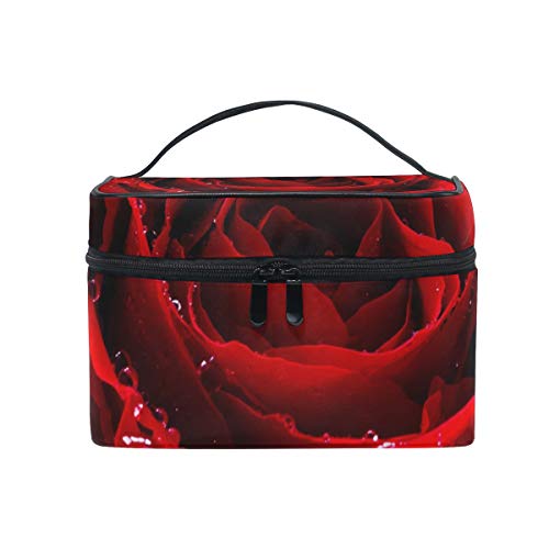 MALPLENA Rose Patroon make-up tas en koffers Cosmetische Tassen