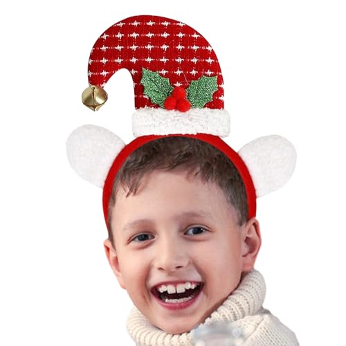 RASOLI Kerst hoofddeksels   Vakantie haarhoepel,Accessoires voor kerstkostuums, kerstaccessoires, feestelijke feestaccessoires voor kinderen, dames, heren, kerst- en feestdagen