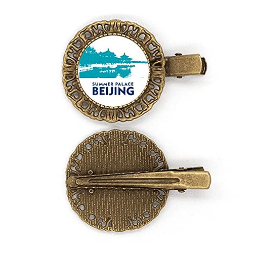 OFFbb-USA Zomer Plaats Stedelijke Toerisme Beijing China Haarspeld Hoofdtooi Broche Haar Clip Baret