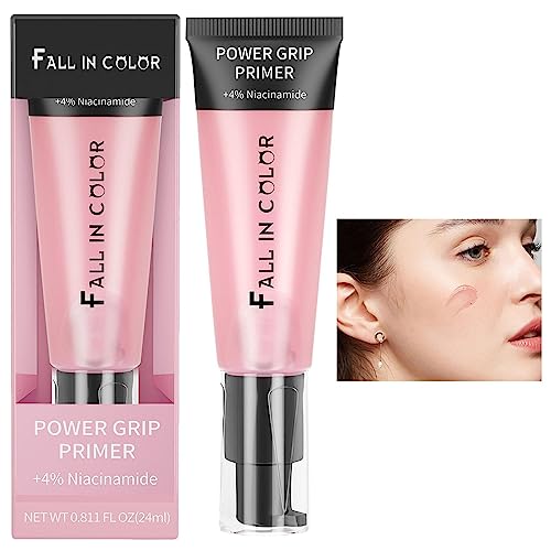 Moonyan Make-upprimer,Hydraterende aangrijpende primer voor langdurige make-up 0.85 Oz Brightening Primer for Face, Matte Finish Primer for Women Girls