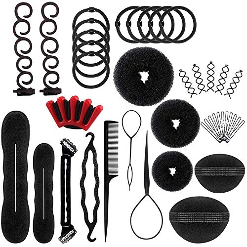 Flisdtry Haar Styling Set, Mode Haar Ontwerp Styling Tool Accessoires Diy Haaraccessoires Tool Kit Haar Beeldhouwen Tool Kit, Eenvoudige Quick Braid