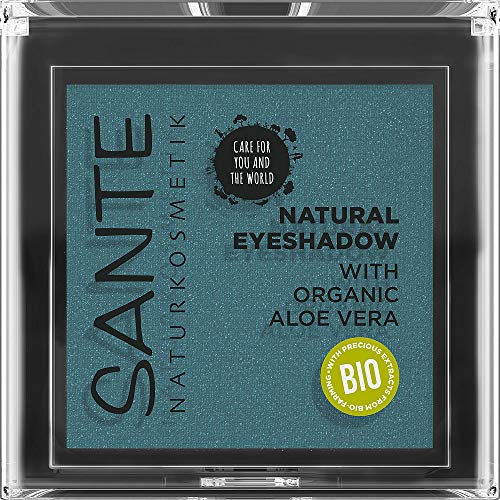 Sante Naturkosmetik Natural Eyeshadow 03 Nightsky Navy, oogschaduw matte kleurnuance, biologische extracten, veganistisch, 1, 8 g