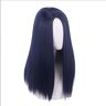 RUIRUICOS Arcane Caitlyn Dark Blue Long Straight Wig Cosplay Costume Heat Resistant Synthetic Hair Women Carnival Party Wigs