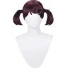 ZHAOKING Blackbell Becky Cosplay Wig Spy x Family Cosplay Blackbell Becky Wig, Wig Cap Included