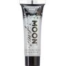 Moon Glitter Gel met schitterende fijne glitter 12 ml wit glitter gezichtsverf