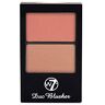 W7 Blusher   Duo Blusher DB1