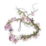 Winslet Bloemenkrans voor dames en meisjes, krans, bloemenslinger, hoofdband, armband set voor bruiloft