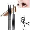 ARZARF Vervaci Iron Rod Mascara, Vervaci Mascara, Metal Rod Mascara, Novafy Iron Wand Mascara, Nour Iron Wand Mascara, 3D Curling Eyelash Iron Strong Mascara Waterproof, (Color : Brown 1PCS)