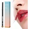 MOJDI Detachable Lip Liner, Peel off Lip Liner, Gel Lip Liner, Long Lasting Peel Off Lip Stain, Matte Detachable Gel Long Lasting Lip Stain (Light brown)