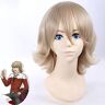 GGOII Tiger & Bunny Barnaby Brooks Jr. Cosplay Wigs Barnaby Brooks Jr. Blonde Short High Temperature Fiber Hair Wig