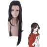 GJBXP Nieuwe Tian Guan Ci Fu Hua cheng Cosplay Pruik Synthetisch Haar Halloween party hua cheng Zwarte lange vlecht Pruiken + pruik cap One Size hua cheng 533