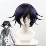 EQWR Wig for Game V3 Doden Harmonie Cosplay Pruiken Kokichi Ouma Cosplay Pruiken Hittebestendige Synthetische Pruik Halloween Party