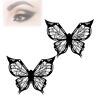 BIVVI Butterfly Eyeliner Stencil, Butterfly Eyeliner Stamp, Eyeliner Stencils for Eyes Wing, Winged Eyeliner Tool, Reusable and Flexible Eyeliner Stamp, Eyeliner Applicators Shaper Tool