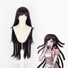 EQWR Wig for Anime Comic 2 Vaarwel Wanhoop Cosplay Pruiken Mikan Tsumiki Cosplay Pruik Hittebestendige Synthetische Pruik Donker Paars Lange