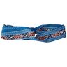 KAEHA SUN-076-02a haarband voor dames en meisjes, motief Bohemia, donkerblauw