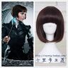 XINYIYI Fantastic Beasts The Crimes of Grindelwald Women Tina dark brown wig short hair wig costumes