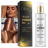 Teksome Gloeivloeistof   Hoogglans Shimmer Voedende Body Glitter,Cosmetica voor meisjes, glansolie voor carnaval, bijeenkomsten, bijeenkomsten, feesten, reizen, daten