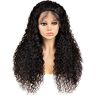 XiaXia Lace Front Wig Human Hair,13X4 Deep Wave Wig Unprocessed Human Hair Wigs for Black Women Curly Human Hair Wig Brazilian Hair Wavy Wig Lace Frontal Pre Plucked Lace Front Human Black Wig,24 inch