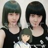 SEIZIS Cosplay Wigs Japanse anime-cosplay duizend en duizenden om een ​​game te vinden in de groothandel met zwarte steil haarvezels en golvende hoofdbedekking For party