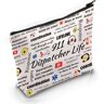 Generic 911 Dispatcher Gift 911 Operator Gift 911 Dispatcher Leven Make-up Rits Pouch voor Eerste Responders, 911 Tas