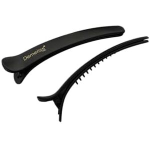 Demeliss Paris 2 stuks haarclips professionele clips voor het maken van secties Demeliss Paris 2 stuks haarclips professionele clips voor het maken van secties