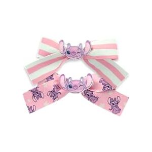 Disney STITCH Set van 2 haarclips met strikken met de afbeelding van het Angel karakter Officieel product Disney STITCH Set van 2 haarclips met strikken met de afbeelding van het Angel karakter Officieel product