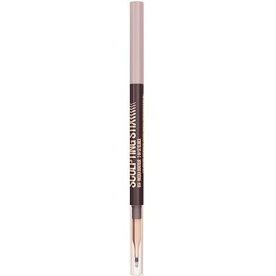 MAYBELLINE New York Sculpting Stix 2-in-1 eyeliner 015, eyeliner met liner- en borstelzijde voor nauwkeurige liner-looks in espresso, 1 stuk MAYBELLINE New York Sculpting Stix 2-in-1 eyeliner 015, eyeliner met liner- en borstelzijde voor nauwkeurige liner-looks in espresso, 1 stuk