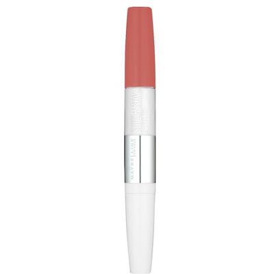 MAYBELLINE Superstay 24H Lipstick 640 Nude Pink 9ml Langhoudende, glanzende lippenstift geeft langdurige kleur, in een nude tint MAYBELLINE Superstay 24H Lipstick 640 Nude Pink 9ml Langhoudende, glanzende lippenstift geeft langdurige kleur, in een nude tint