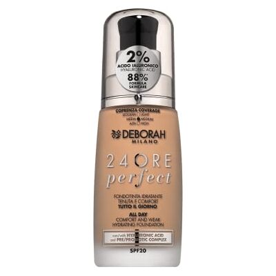 DEBORAH Milano Vloeibare make-up, 24 uur perfect, hydraterend, SPF 20, nr. 1 Fair, 30,0 ml DEBORAH Milano Vloeibare make-up, 24 uur perfect, hydraterend, SPF 20, nr. 1 Fair, 30,0 ml