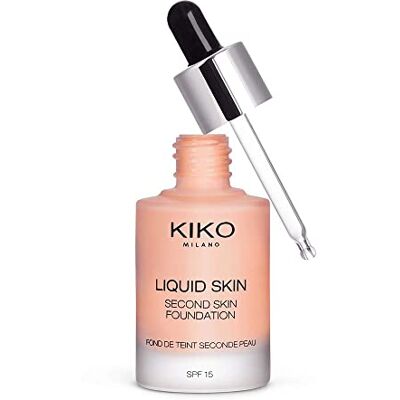 Kiko Milano Liquid Skin Second Skin Foundation Warm Rose 30 - Foundation Kiko Milano Liquid Skin Second Skin Foundation Warm Rose 30 - Foundation