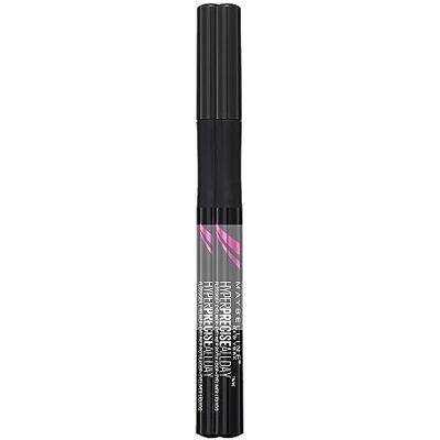 MAYBELLINE New York Eyeliner, Hyper Precise Allday Liner, wis- en waterbestendig, nr. 700 Black dubbelpak MAYBELLINE New York Eyeliner, Hyper Precise Allday Liner, wis- en waterbestendig, nr. 700 Black dubbelpak