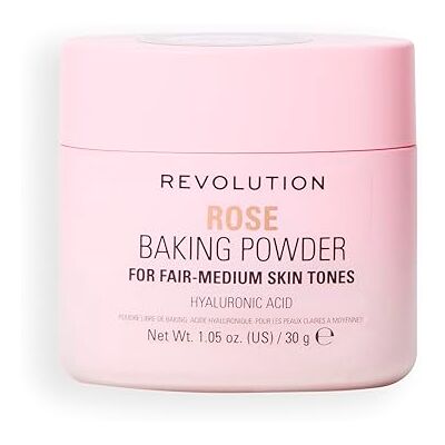 Revolution Beauty London Revolution Loose Baking Powder, Rose Revolution Beauty London Revolution Loose Baking Powder, Rose