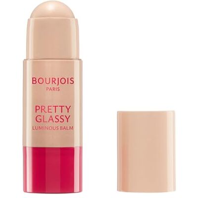 Bourjois Pretty Glassy, Pure Glass, Heldere balsem, Moeiteloos glazig ‘glow’-effect, Verhelderende balsem, Stralende huid, 5 g Bourjois Pretty Glassy, Pure Glass, Heldere balsem, Moeiteloos glazig ‘glow’-effect, Verhelderende balsem, Stralende huid, 5 g
