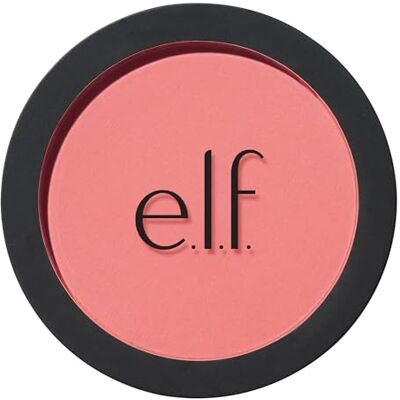 e.l.f. Primer-Infused Blush, Langhoudende en veegvaste make-up, voelt licht aan en geeft medium dekking, veganistisch en dierproefvrij, Always Crushing e.l.f. Primer-Infused Blush, Langhoudende en veegvaste make-up, voelt licht aan en geeft medium dekking, veganistisch en dierproefvrij, Always Crushing