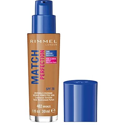 Rimmel London Match Perfection Foundation 402 Bronze Beige Rimmel London Match Perfection Foundation 402 Bronze Beige