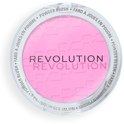 Revolution Beauty London Revolution Blusher Reloaded, Airbrush-Effect, Opbouwbare Blush, Zachte Matte Finish, Dagelijkse Blush, Vegan & Dierproefvrij, Future Flush Pink, 7.5g Revolution Beauty London Revolution Blusher Reloaded, Airbrush-Effect, Opbouwbare Blush, Zachte Matte Finish, Dagelijkse Blush, Vegan & Dierproefvrij, Future Flush Pink, 7.5g