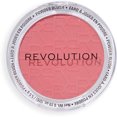 Revolution Beauty London Revolution Blusher Reloaded, Airbrush-Effect, Opbouwbare Blush, Zachte Matte Finish, Vegan & Dierproefvrij, Ballerina, 7.5g Revolution Beauty London Revolution Blusher Reloaded, Airbrush-Effect, Opbouwbare Blush, Zachte Matte Finish, Vegan & Dierproefvrij, Ballerina, 7.5g