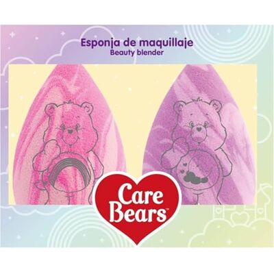 CERDÁ LIFE'S LITTLE MOMENTS Care Bears Beauty Blender Professionele make-upspons, foundation, concealer en contouren met schattig teddybeer-design CERDÁ LIFE'S LITTLE MOMENTS Care Bears Beauty Blender Professionele make-upspons, foundation, concealer en contouren met schattig teddybeer-design