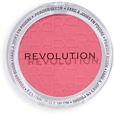 Revolution Beauty London Revolution Blusher Reloaded, Airbrush-Effect, Opbouwbare Blush, Zachte Matte Finish, Vegan & Dierproefvrij, Pink Lady, 7.5g Revolution Beauty London Revolution Blusher Reloaded, Airbrush-Effect, Opbouwbare Blush, Zachte Matte Finish, Vegan & Dierproefvrij, Pink Lady, 7.5g
