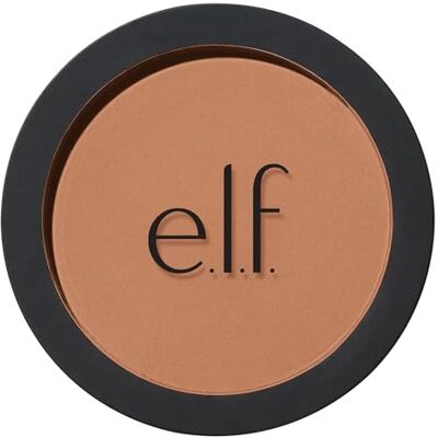 e.l.f. Primer-Infused Bronzer, Langhoudende en veegvaste make-up, lichtgewicht en opbouwbaar, soepel en makkelijk aan te brengen, veganistisch en dierproefvrij, Fresh Tan e.l.f. Primer-Infused Bronzer, Langhoudende en veegvaste make-up, lichtgewicht en opbouwbaar, soepel en makkelijk aan te brengen, veganistisch en dierproefvrij, Fresh Tan