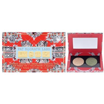 Pat McGrath Luminous Legends Eye Shadow Duo Celestial Jade by Labs for Women 0.07 oz Eye Shadow Pat McGrath Luminous Legends Eye Shadow Duo Celestial Jade by Labs for Women 0.07 oz Eye Shadow
