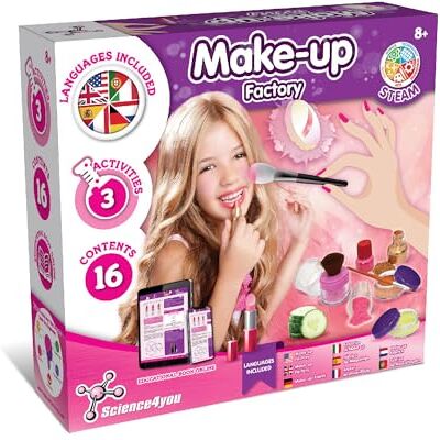 SCIENCE4YOU Kinder Make-up Fabriek - Make-up Set voor Kinderen SCIENCE4YOU Kinder Make-up Fabriek - Make-up Set voor Kinderen