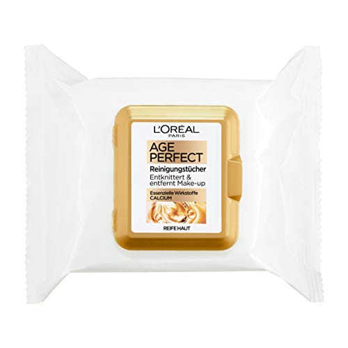 L'Oréal Paris Age Perfect Reinigingsdoekjes, per stuk verpakt (1 x 217 G)