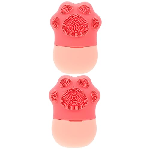 Beavorty 2 Stuks Ijsblokjesbakje Ijsroller Voor Verlichting Van Gezicht En Ogen Coole Rollerbal Huid Ijsroller Ogen Rol Gezicht Ijs Massager Ijs Roller Ijsbak Silicagel Vrouw Geschenk