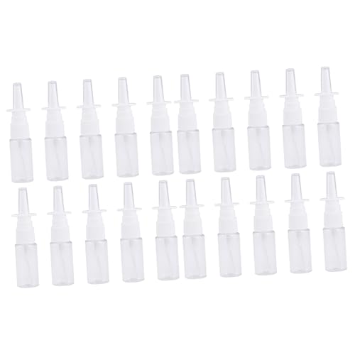 Lurrose 40 Stuks Fijne Nevel Spuitfles Mini-spuitfles Neus Spray Fles Neusspray Houder Neusspray Mist Fles Neusspray Vloeistof Flesje