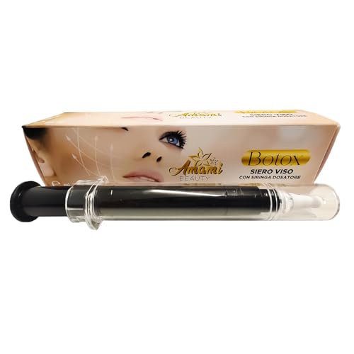 Amami BEAUTY Botox Gezichtsserum, met doseerspuit, filler-effect, gladde en gevulde huid, anti-rimpel 30 ml