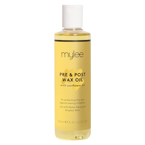 MYLEE 2-in-1 olie voor ontharing, 250 ml, voor of na het scheren, waxen of ontharen, met natuurlijke etherische oliën, eenvoudig aan te brengen, veganistisch en dierproefvrij