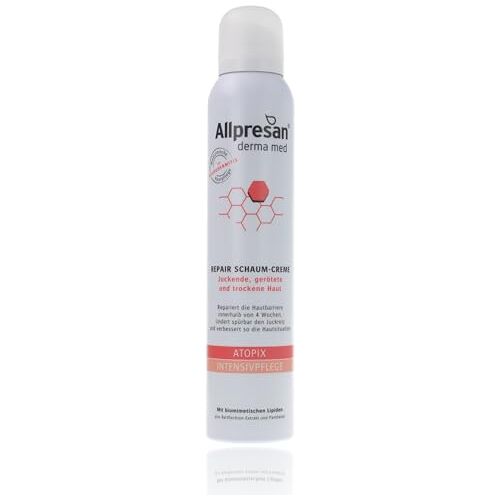 Allpresan Derma Med Repair Atopix Intensieve Care Schuimcrème, voor de verzorging van de huid bij neurodermitis, 200 ml