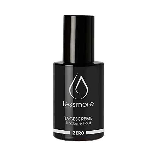 lessmore ® Zero Dagcrème, droge huid, 50 ml, gemaakt in DE zonder siliconen, zonder parabenen, zonder propyleenglycol, zonder PEG