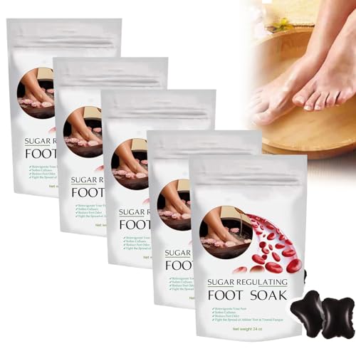 Varyhoone Aprolo Detoxingherbs Cleansing Foot Soak Beads,Body Detox Foot Soak Beads, Aprolo Pro Herbal Detox Foot Soak Beads,Herbal Detox&shaping Cleansing Foot Soak Beads (5pcs)